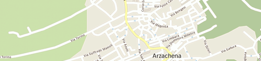 Mappa della impresa il dolce mulino snc a ARZACHENA
