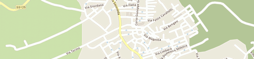 Mappa della impresa radio arzachena stereo snc a ARZACHENA