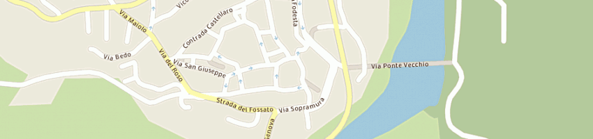 Mappa della impresa i fiori di ricci sara a BOBBIO