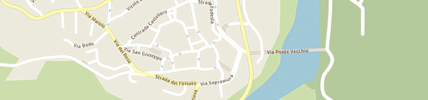 Mappa della impresa cgilconfederazione generale italiana del lavoro a BOBBIO