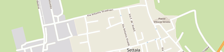 Mappa della impresa gt service snc di giovanni tognetti e c a SETTALA