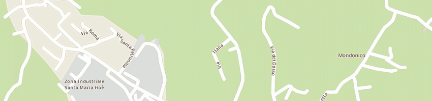 Mappa della impresa mazzani cinto e carlo (snc) a SANTA MARIA HOE 