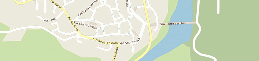 Mappa della impresa plate' luigi e bruno a BOBBIO