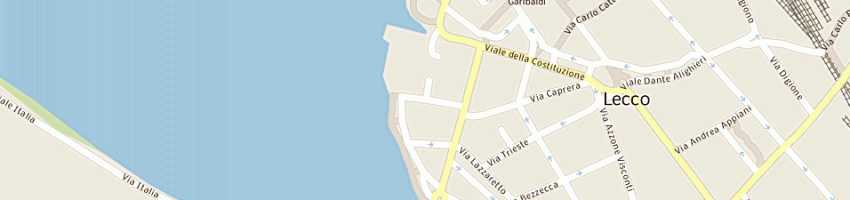Mappa della impresa recalcati angelo a LECCO