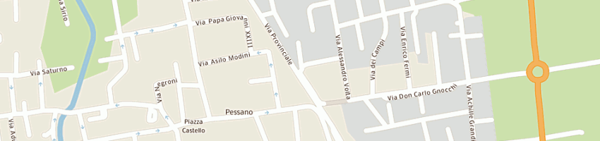 Mappa della impresa ichema (snc) a PESSANO CON BORNAGO