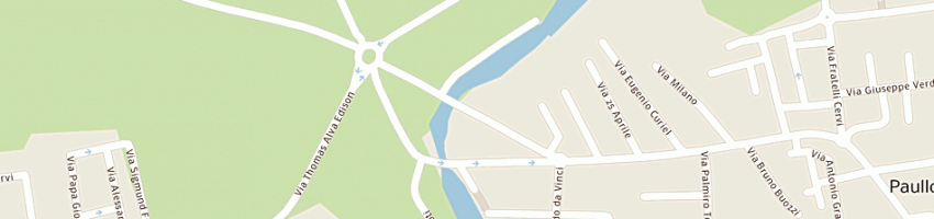 Mappa della impresa studio saija sas di giovanni saija e c a PAULLO