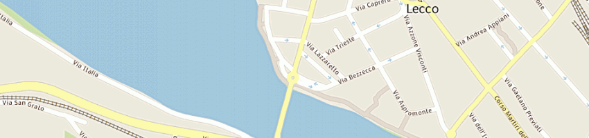 Mappa della impresa multinational service a LECCO