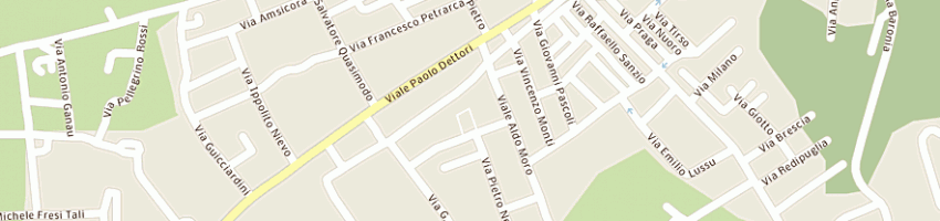 Mappa della impresa fresi michele a ARZACHENA