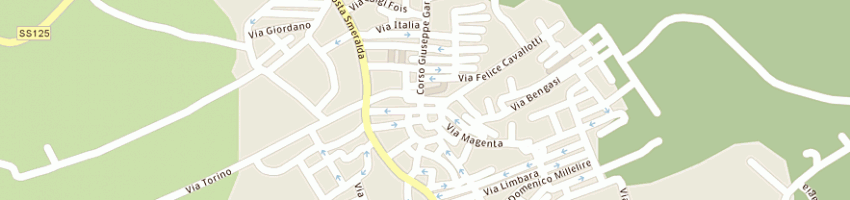Mappa della impresa ceccherini divina maria dorotea a ARZACHENA