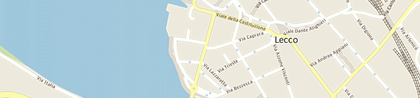 Mappa della impresa giordano francesco a LECCO