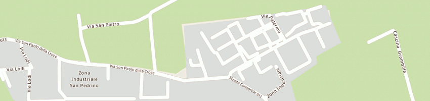 Mappa della impresa officine zangirolami di zangirolami fabio a LISCATE