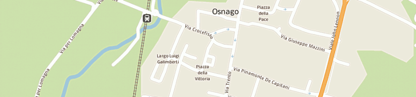 Mappa della impresa comune di osnago a OSNAGO