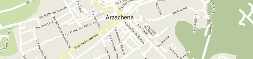 Mappa della impresa mameli giorgio a ARZACHENA