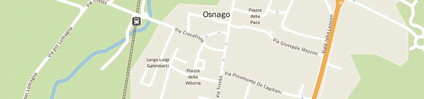 Mappa della impresa freddi bruno a OSNAGO