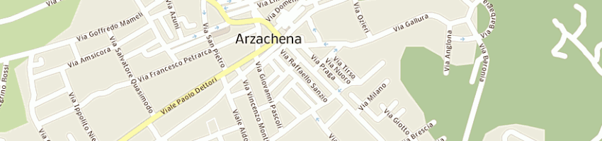 Mappa della impresa dueffe di fresi ilenia a ARZACHENA