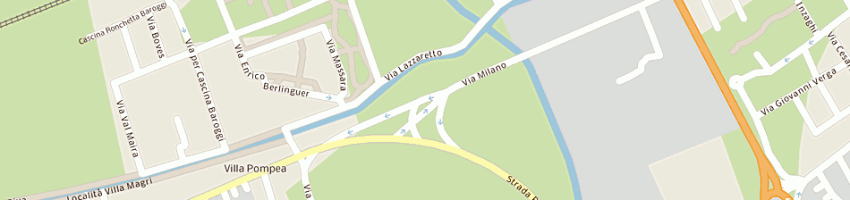 Mappa della impresa fratelli rossi srl a CASSINA DE PECCHI