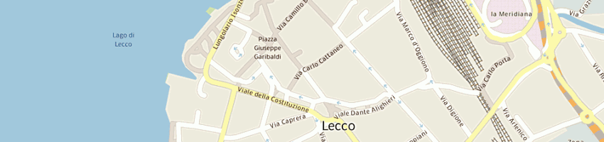 Mappa della impresa casa del caffe' di tocchetti riccarda a LECCO