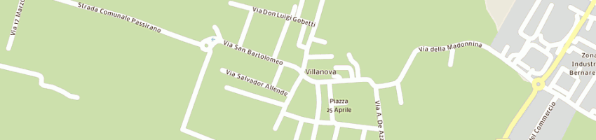 Mappa della impresa nava snc di nava filippo e c a BERNAREGGIO