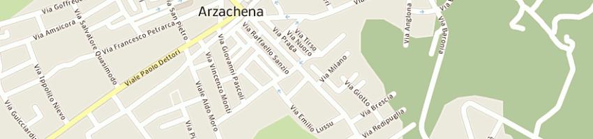 Mappa della impresa briguglio angela a ARZACHENA