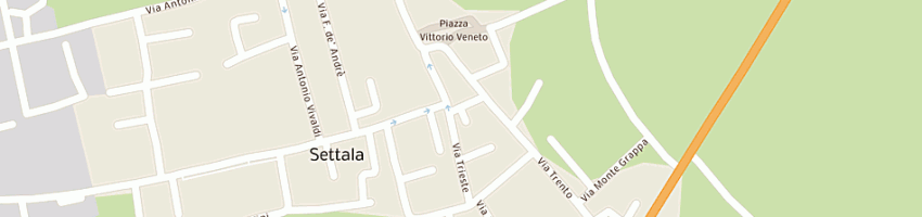 Mappa della impresa tintoria condor a SETTALA