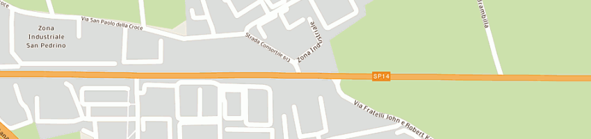 Mappa della impresa metalcom spa a LISCATE