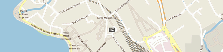Mappa della impresa caffe' stazione (srl) a LECCO