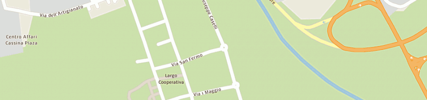 Mappa della impresa arcad studio interni di dossi ambrogio e c sas a CASSINA DE PECCHI