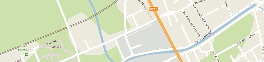 Mappa della impresa poligrafica martesana srl a GORGONZOLA
