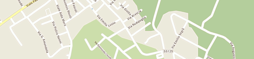 Mappa della impresa piu carlo a ARZACHENA