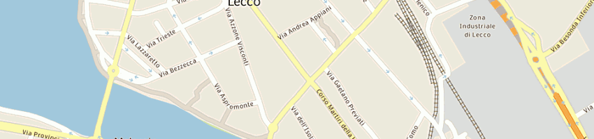 Mappa della impresa arca cdd a LECCO