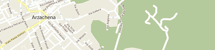 Mappa della impresa careddu angelo a ARZACHENA
