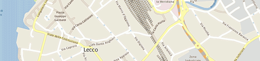 Mappa della impresa mida sas di milani giuseppe e c a LECCO