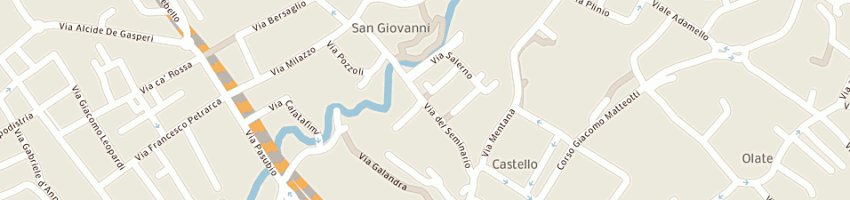Mappa della impresa degan raffaele a LECCO