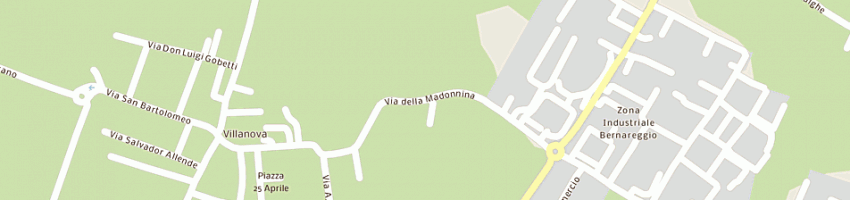 Mappa della impresa passoni fratelli (srl) a BERNAREGGIO