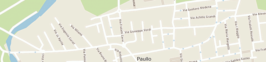Mappa della impresa meazza alessandro a PAULLO