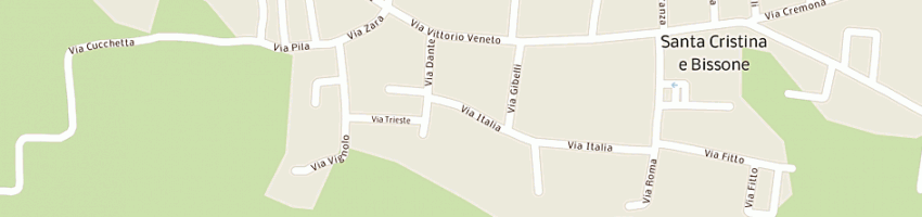 Mappa della impresa spada ercole a SANTA CRISTINA E BISSONE