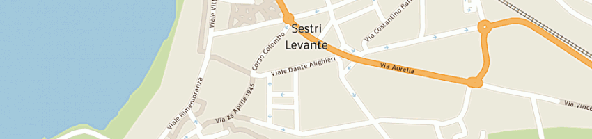 Mappa della impresa fiom federazione impiegati operai metallurgici a SESTRI LEVANTE