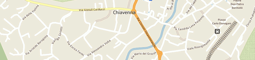 Mappa della impresa sceffer gabriele a CHIAVENNA