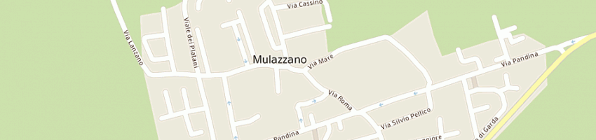 Mappa della impresa pizza pazza a pezzi di ardemagni g a MULAZZANO