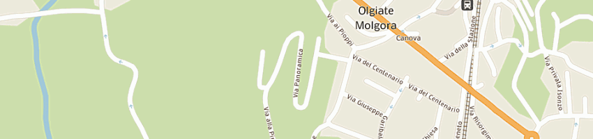 Mappa della impresa mocarelli gianfranco a OLGIATE MOLGORA