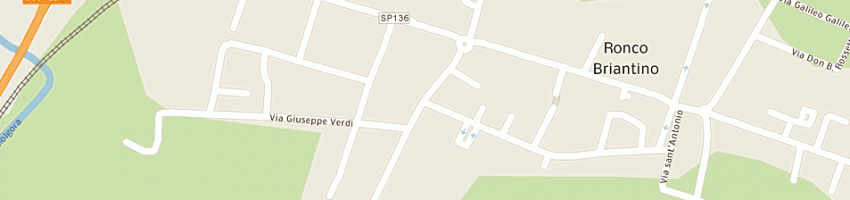 Mappa della impresa impex sas di castelanelli e c a RONCO BRIANTINO