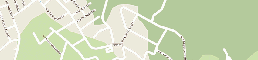 Mappa della impresa filigheddu salvatore a ARZACHENA