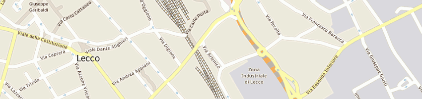 Mappa della impresa smirscesi srl a LECCO