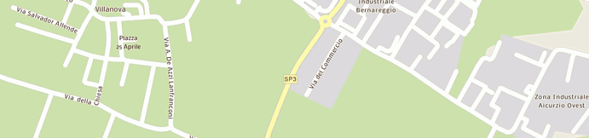 Mappa della impresa cobra spa a BERNAREGGIO