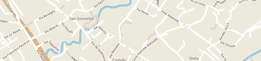 Mappa della impresa dogana a LECCO