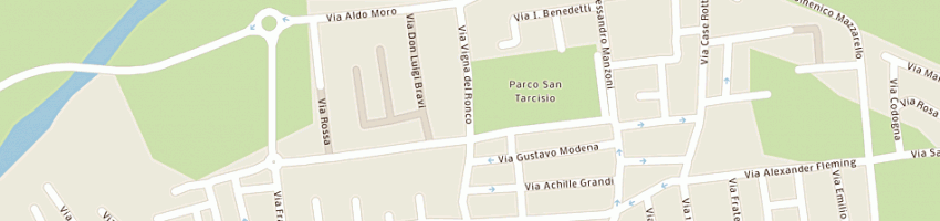 Mappa della impresa sparvieri rossella a PAULLO