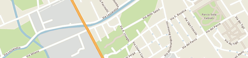Mappa della impresa vanoni filippo a GORGONZOLA