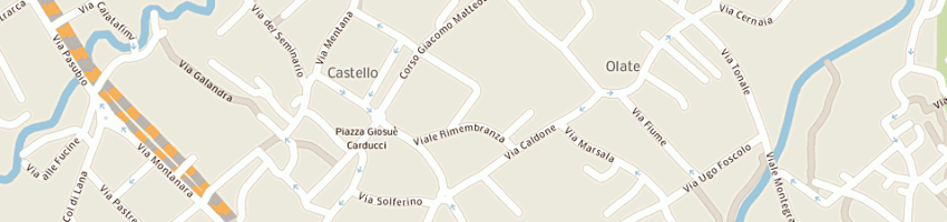 Mappa della impresa cri comitato locale lecco a LECCO