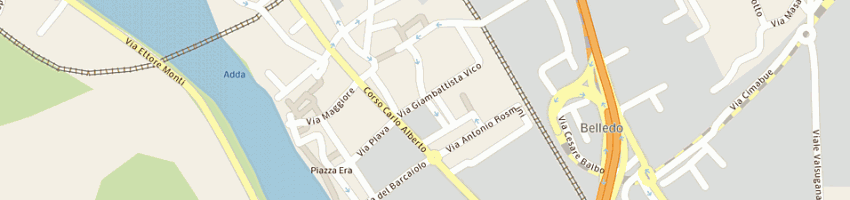 Mappa della impresa flli riva srl a LECCO