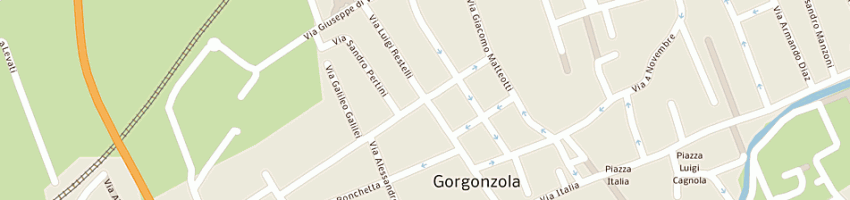 Mappa della impresa unione servizi srl a GORGONZOLA
